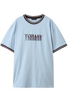 【メゾンスペシャル/MAISON SPECIAL】のFringe Embroidery Big Ringer T-shirt/フリンジエンブロイダリービッグリンガーTEE BLU(ブルー)|ID:prp329100004475094