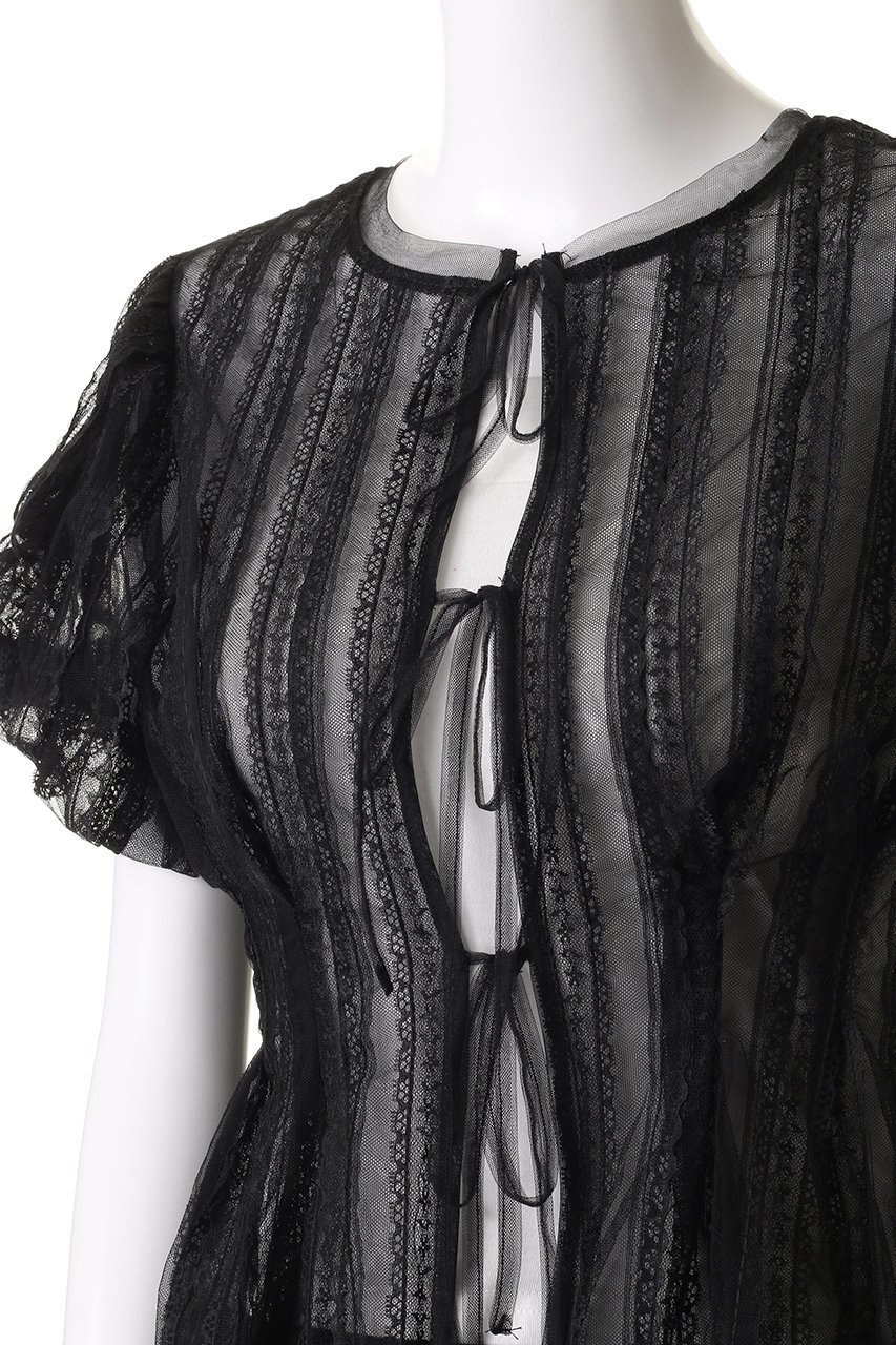 【メゾンスペシャル/MAISON SPECIAL】のLace Peplum 2way Tops/レースペプラム2WAYトップス 人気、トレンドファッション・服の通販 founy(ファニー) 　ファッション　Fashion　レディースファッション　WOMEN　トップス・カットソー　Tops/Tshirt　シャツ/ブラウス　Shirts/Blouses　ロング / Tシャツ　T-Shirts　カットソー　Cut and Sewn　インナー　Inner　カットソー　Cut And Sew　ショート　Short　スリーブ　Sleeve　タンク　Tank　チュール　Tulle　バルーン　Balloon　ペプラム　Peplum　リボン　Ribbon　レース　Race　ロマンティック　Romantic　other-8|ID: prp329100004475098 ipo3291000000031929483