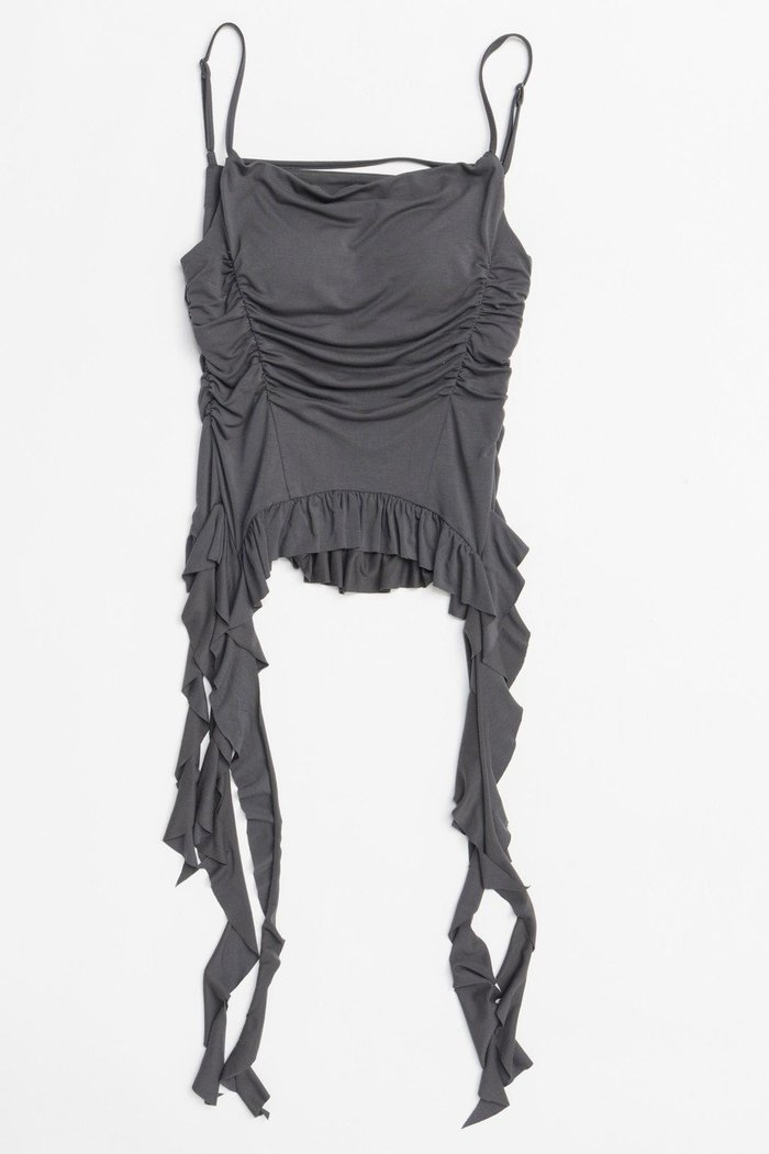 【メゾンスペシャル/MAISON SPECIAL】のRuffle Shirring Camisole/ラッフルシャーリングキャミソール インテリア・キッズ・メンズ・レディースファッション・服の通販 founy(ファニー) https://founy.com/ ファッション Fashion レディースファッション WOMEN トップス・カットソー Tops/Tshirt キャミソール / ノースリーブ No Sleeves シャツ/ブラウス Shirts/Blouses ロング / Tシャツ T-Shirts カットソー Cut and Sewn カットソー Cut And Sew キャミソール Camisole タンク Tank ラッフル Raffle 再入荷 Restock/Back In Stock/Re Arrival |ID: prp329100004475101 ipo3291000000031549315