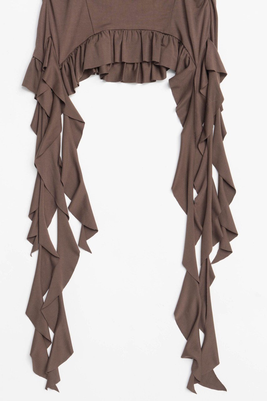 【メゾンスペシャル/MAISON SPECIAL】のRuffle Shirring Camisole/ラッフルシャーリングキャミソール 人気、トレンドファッション・服の通販 founy(ファニー) 　ファッション　Fashion　レディースファッション　WOMEN　トップス・カットソー　Tops/Tshirt　キャミソール / ノースリーブ　No Sleeves　シャツ/ブラウス　Shirts/Blouses　ロング / Tシャツ　T-Shirts　カットソー　Cut and Sewn　カットソー　Cut And Sew　キャミソール　Camisole　タンク　Tank　ラッフル　Raffle　再入荷　Restock/Back In Stock/Re Arrival　other-3|ID: prp329100004475101 ipo3291000000031549327