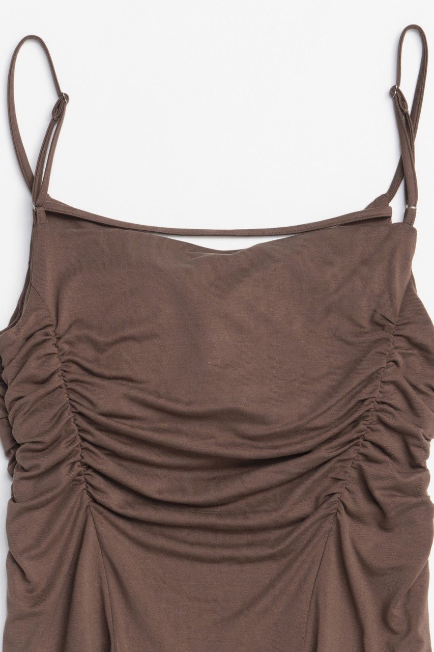 【メゾンスペシャル/MAISON SPECIAL】のRuffle Shirring Camisole/ラッフルシャーリングキャミソール 人気、トレンドファッション・服の通販 founy(ファニー) 　ファッション　Fashion　レディースファッション　WOMEN　トップス・カットソー　Tops/Tshirt　キャミソール / ノースリーブ　No Sleeves　シャツ/ブラウス　Shirts/Blouses　ロング / Tシャツ　T-Shirts　カットソー　Cut and Sewn　カットソー　Cut And Sew　キャミソール　Camisole　タンク　Tank　ラッフル　Raffle　再入荷　Restock/Back In Stock/Re Arrival　other-5|ID: prp329100004475101 ipo3291000000031549331