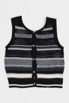 【メゾンスペシャル/MAISON SPECIAL】の2way Multi Border Tank Top/2WAYマルチボーダータンクトップ 人気、トレンドファッション・服の通販 founy(ファニー) ファッション Fashion レディースファッション WOMEN トップス・カットソー Tops/Tshirt キャミソール / ノースリーブ No Sleeves シャツ/ブラウス Shirts/Blouses ロング / Tシャツ T-Shirts カットソー Cut and Sewn インナー Inner キャミソール Camisole タンク Tank ボーダー Border 夏 Summer thumbnail BLK(ブラック)|ID: prp329100004475103 ipo3291000000031549346