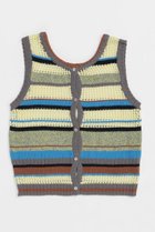 【メゾンスペシャル/MAISON SPECIAL】の2way Multi Border Tank Top/2WAYマルチボーダータンクトップ 人気、トレンドファッション・服の通販 founy(ファニー) ファッション Fashion レディースファッション WOMEN トップス・カットソー Tops/Tshirt キャミソール / ノースリーブ No Sleeves シャツ/ブラウス Shirts/Blouses ロング / Tシャツ T-Shirts カットソー Cut and Sewn インナー Inner キャミソール Camisole タンク Tank ボーダー Border 夏 Summer thumbnail LIME(ライム)|ID: prp329100004475103 ipo3291000000031549348