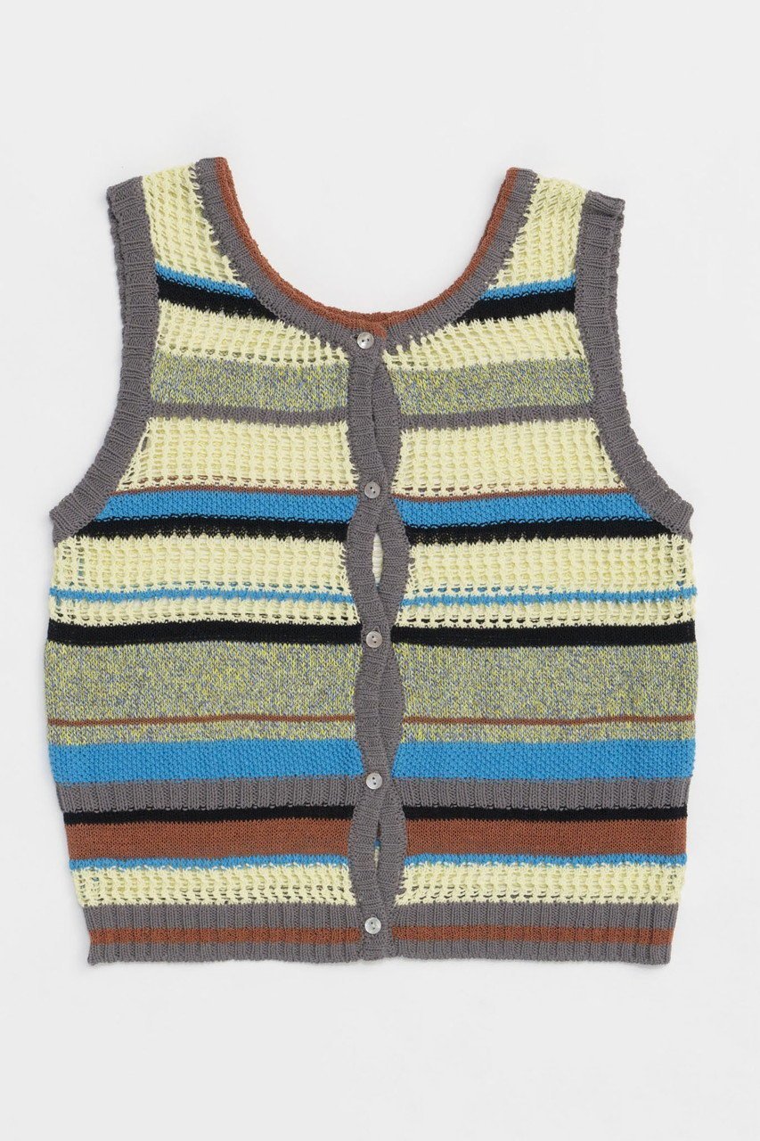 【メゾンスペシャル/MAISON SPECIAL】の2way Multi Border Tank Top/2WAYマルチボーダータンクトップ インテリア・キッズ・メンズ・レディースファッション・服の通販 founy(ファニー) 　ファッション　Fashion　レディースファッション　WOMEN　トップス・カットソー　Tops/Tshirt　キャミソール / ノースリーブ　No Sleeves　シャツ/ブラウス　Shirts/Blouses　ロング / Tシャツ　T-Shirts　カットソー　Cut and Sewn　インナー　Inner　キャミソール　Camisole　タンク　Tank　ボーダー　Border　夏　Summer　LIME(ライム)|ID: prp329100004475103 ipo3291000000031549348