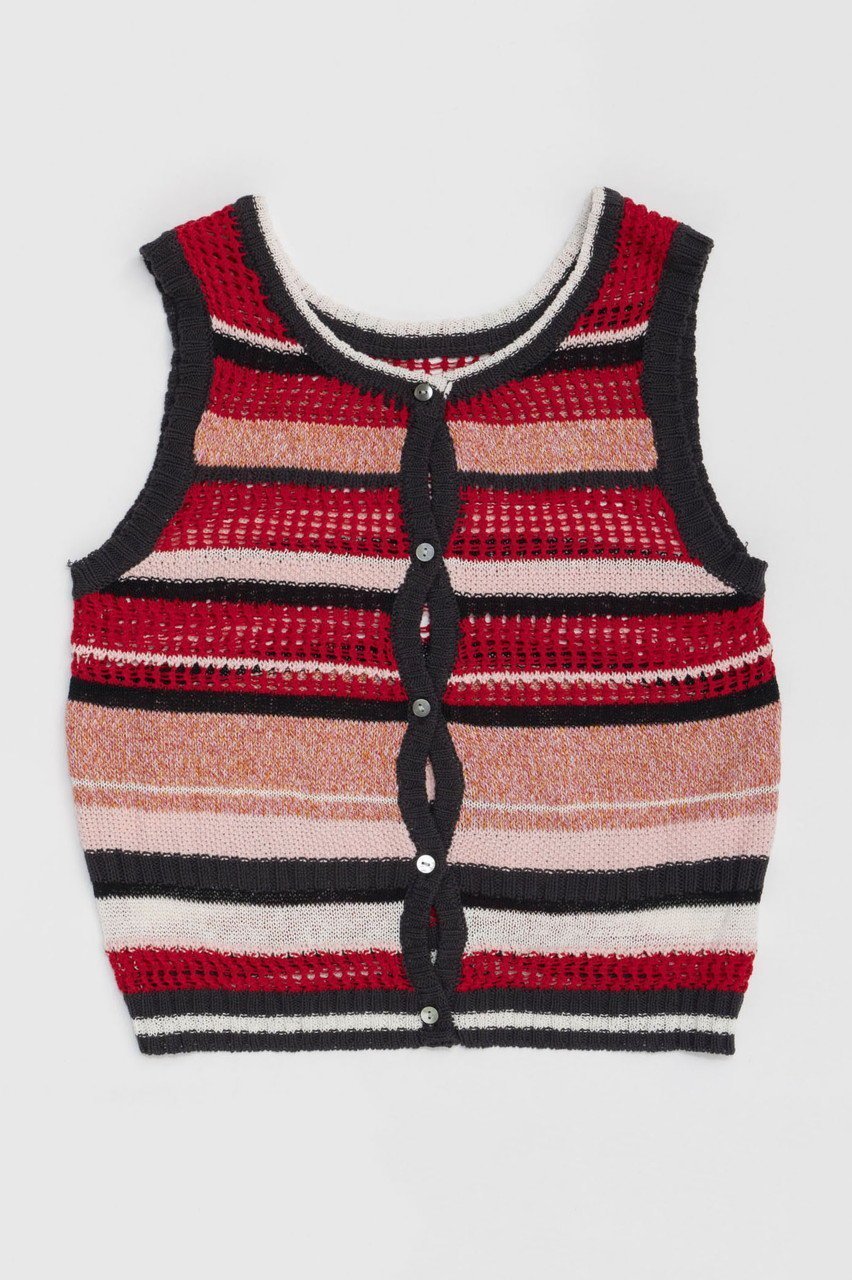 【メゾンスペシャル/MAISON SPECIAL】の2way Multi Border Tank Top/2WAYマルチボーダータンクトップ インテリア・キッズ・メンズ・レディースファッション・服の通販 founy(ファニー) 　ファッション　Fashion　レディースファッション　WOMEN　トップス・カットソー　Tops/Tshirt　キャミソール / ノースリーブ　No Sleeves　シャツ/ブラウス　Shirts/Blouses　ロング / Tシャツ　T-Shirts　カットソー　Cut and Sewn　インナー　Inner　キャミソール　Camisole　タンク　Tank　ボーダー　Border　夏　Summer　PNK(ピンク)|ID: prp329100004475103 ipo3291000000031549351