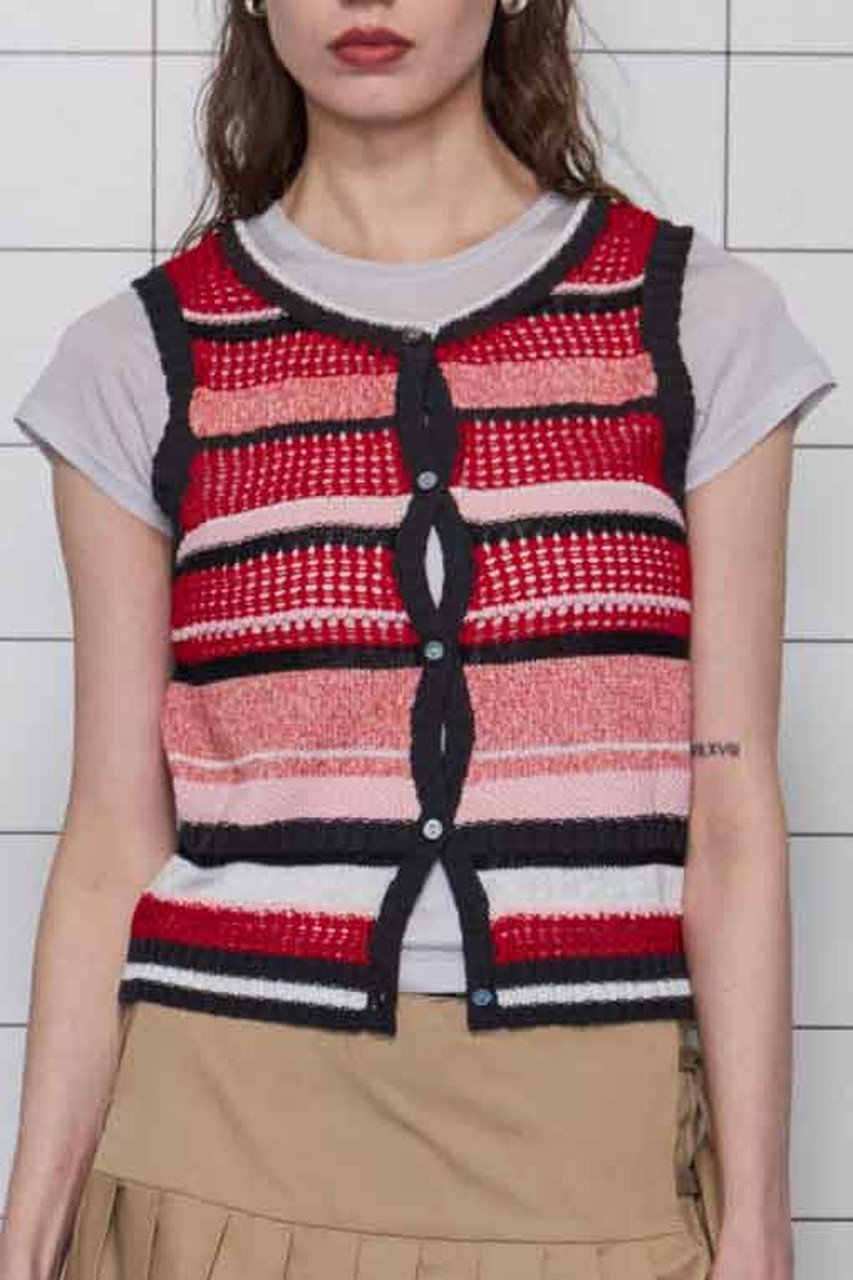 【メゾンスペシャル/MAISON SPECIAL】の2way Multi Border Tank Top/2WAYマルチボーダータンクトップ 人気、トレンドファッション・服の通販 founy(ファニー) 　ファッション　Fashion　レディースファッション　WOMEN　トップス・カットソー　Tops/Tshirt　キャミソール / ノースリーブ　No Sleeves　シャツ/ブラウス　Shirts/Blouses　ロング / Tシャツ　T-Shirts　カットソー　Cut and Sewn　インナー　Inner　キャミソール　Camisole　タンク　Tank　ボーダー　Border　夏　Summer　other-8|ID: prp329100004475103 ipo3291000000031549369