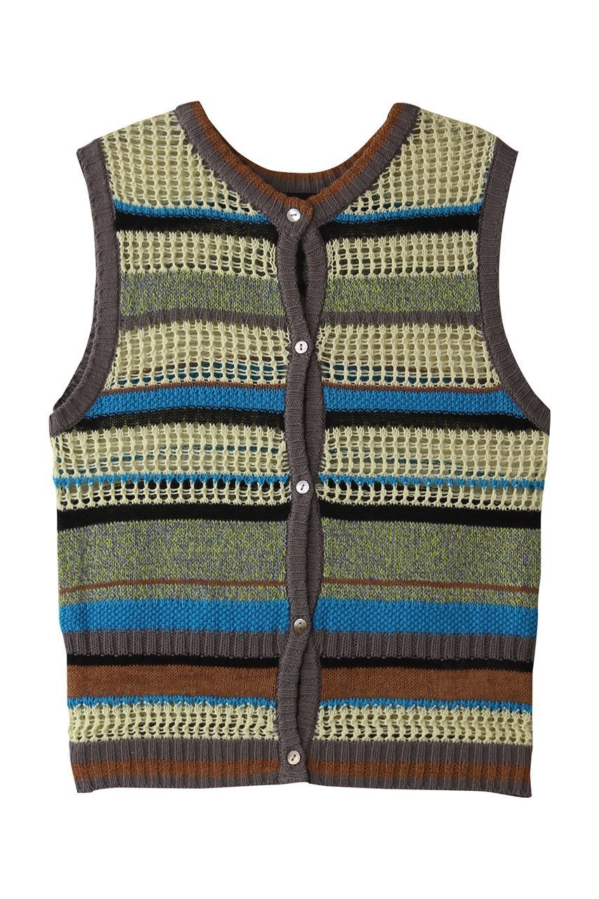 【メゾンスペシャル/MAISON SPECIAL】の2way Multi Border Tank Top/2WAYマルチボーダータンクトップ インテリア・キッズ・メンズ・レディースファッション・服の通販 founy(ファニー) 　ファッション　Fashion　レディースファッション　Fashion for Women　トップス・カットソー　Cut & Sew Tops　キャミソール&ノースリーブ　Camisoles & Sleeveless Tops　シャツ・ブラウス・オフィスカジュアル　Elegant Blouses & Button-Ups　ロングTシャツ・Tシャツ　Longline T-Shirts & Tees　カットソー・ベーシックTシャツ　Cut-and-Sewn Tops / Stretch Tees & Basics　インナー　Innerwear　キャミソール　Camisole, Spaghetti Strap Top　タンク　Tank Top, Sleeveless Top　ボーダー　Border, Stripe　夏　Summer　LIME(ライム)|ID: prp329100004475103 ipo3291000000032856367
