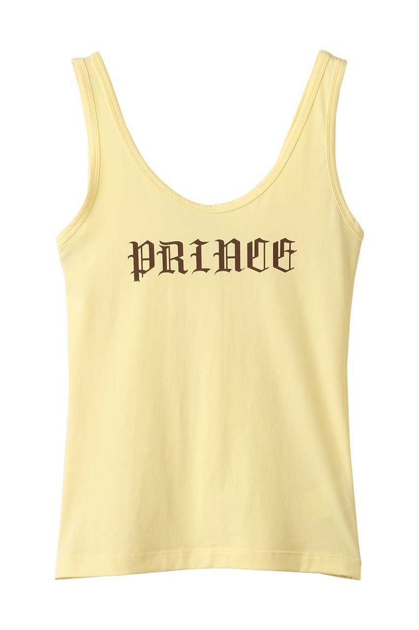 【メゾンスペシャル/MAISON SPECIAL】のPRINCE Logo Tank Top/プリンスロゴタンクトップ インテリア・キッズ・メンズ・レディースファッション・服の通販 founy(ファニー) 　ファッション　Fashion　レディースファッション　Fashion for Women　トップス・カットソー　Cut & Sew Tops　キャミソール&ノースリーブ　Camisoles & Sleeveless Tops　シャツ・ブラウス・オフィスカジュアル　Elegant Blouses & Button-Ups　ロングTシャツ・Tシャツ　Longline T-Shirts & Tees　カットソー・ベーシックTシャツ　Cut-and-Sewn Tops / Stretch Tees & Basics　おすすめ　Recommended / Our Picks　インナー　Innerwear　キャミソール　Camisole, Spaghetti Strap Top　ジャケット　Jacket, Outerwear　ストレッチ　Stretch, Stretchy Fabric　タンク　Tank Top, Sleeveless Top　トレンド　Trend, Trending Now　プリント　Print, Printed Pattern　夏　Summer　L.YEL(ライトイエロー)|ID: prp329100004475113 ipo3291000000032785687