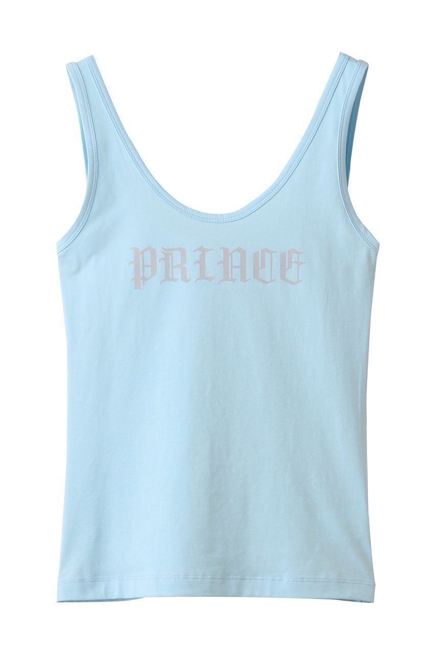 【メゾンスペシャル/MAISON SPECIAL】のPRINCE Logo Tank Top/プリンスロゴタンクトップ インテリア・キッズ・メンズ・レディースファッション・服の通販 founy(ファニー) 　ファッション　Fashion　レディースファッション　Fashion for Women　トップス・カットソー　Cut & Sew Tops　キャミソール&ノースリーブ　Camisoles & Sleeveless Tops　シャツ・ブラウス・オフィスカジュアル　Elegant Blouses & Button-Ups　ロングTシャツ・Tシャツ　Longline T-Shirts & Tees　カットソー・ベーシックTシャツ　Cut-and-Sewn Tops / Stretch Tees & Basics　おすすめ　Recommended / Our Picks　インナー　Innerwear　キャミソール　Camisole, Spaghetti Strap Top　ジャケット　Jacket, Outerwear　ストレッチ　Stretch, Stretchy Fabric　タンク　Tank Top, Sleeveless Top　トレンド　Trend, Trending Now　プリント　Print, Printed Pattern　夏　Summer　BLU(ブルー)|ID: prp329100004475113 ipo3291000000032785689