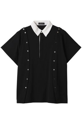 【メゾンスペシャル/MAISON SPECIAL】のMultiway Button Polo Shirt/マルチウェイボタンポロシャツ 人気、トレンドファッション・服の通販 founy(ファニー) ファッション Fashion レディースファッション Fashion for Women トップス・カットソー Cut & Sew Tops シャツ・ブラウス・オフィスカジュアル Elegant Blouses & Button-Ups ロングTシャツ・Tシャツ Longline T-Shirts & Tees ポロシャツ・きれいめカジュアル Smart-Casual Polo Tops カットソー・ベーシックTシャツ Cut-and-Sewn Tops / Stretch Tees & Basics シェイプ Shape, Slim Fit ショート Short, Short Length スリーブ Sleeve, Long Sleeve / Short Sleeve レース Lace, Lace Fabric おすすめ Recommended / Our Picks |ID:prp329100004475136