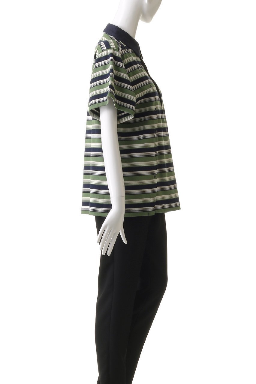 【メゾンスペシャル/MAISON SPECIAL】のMultiway Button Polo Shirt/マルチウェイボタンポロシャツ 人気、トレンドファッション・服の通販 founy(ファニー) 　ファッション　Fashion　レディースファッション　Fashion for Women　トップス・カットソー　Cut & Sew Tops　シャツ・ブラウス・オフィスカジュアル　Elegant Blouses & Button-Ups　ロングTシャツ・Tシャツ　Longline T-Shirts & Tees　ポロシャツ・きれいめカジュアル　Smart-Casual Polo Tops　カットソー・ベーシックTシャツ　Cut-and-Sewn Tops / Stretch Tees & Basics　シェイプ　Shape, Slim Fit　ショート　Short, Short Length　スリーブ　Sleeve, Long Sleeve / Short Sleeve　レース　Lace, Lace Fabric　おすすめ　Recommended / Our Picks　other-3|ID: prp329100004475136 ipo3291000000032852438