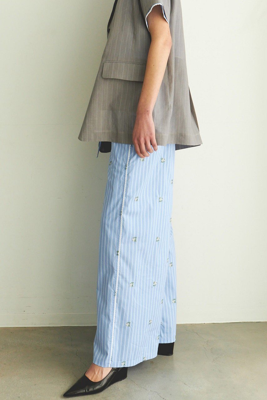 【メゾンスペシャル/MAISON SPECIAL】のPajama Easy Pants/パジャマイージーパンツ 人気、トレンドファッション・服の通販 founy(ファニー) 　ファッション　Fashion　レディースファッション　Fashion for Women　パンツ　Pants & Trousers　ストライプ　Stripe, Striped Pattern　セットアップ　Set-Up, Coordinated Outfit　パジャマ　Pajamas, Sleepwear　モチーフ　Motif, Design Theme　リラックス　Relax, Relaxed Fit　おすすめ　Recommended / Our Picks　other-8|ID: prp329100004475140 ipo3291000000035418639