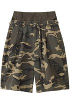 【メゾンスペシャル/MAISON SPECIAL】の2way Double Waist CAMO Curve Shorts/2WAYダブルウエストCAMOカーブハーフパンツ MLT1(マルチカラー)|ID: prp329100004475147 ipo3291000000036531514