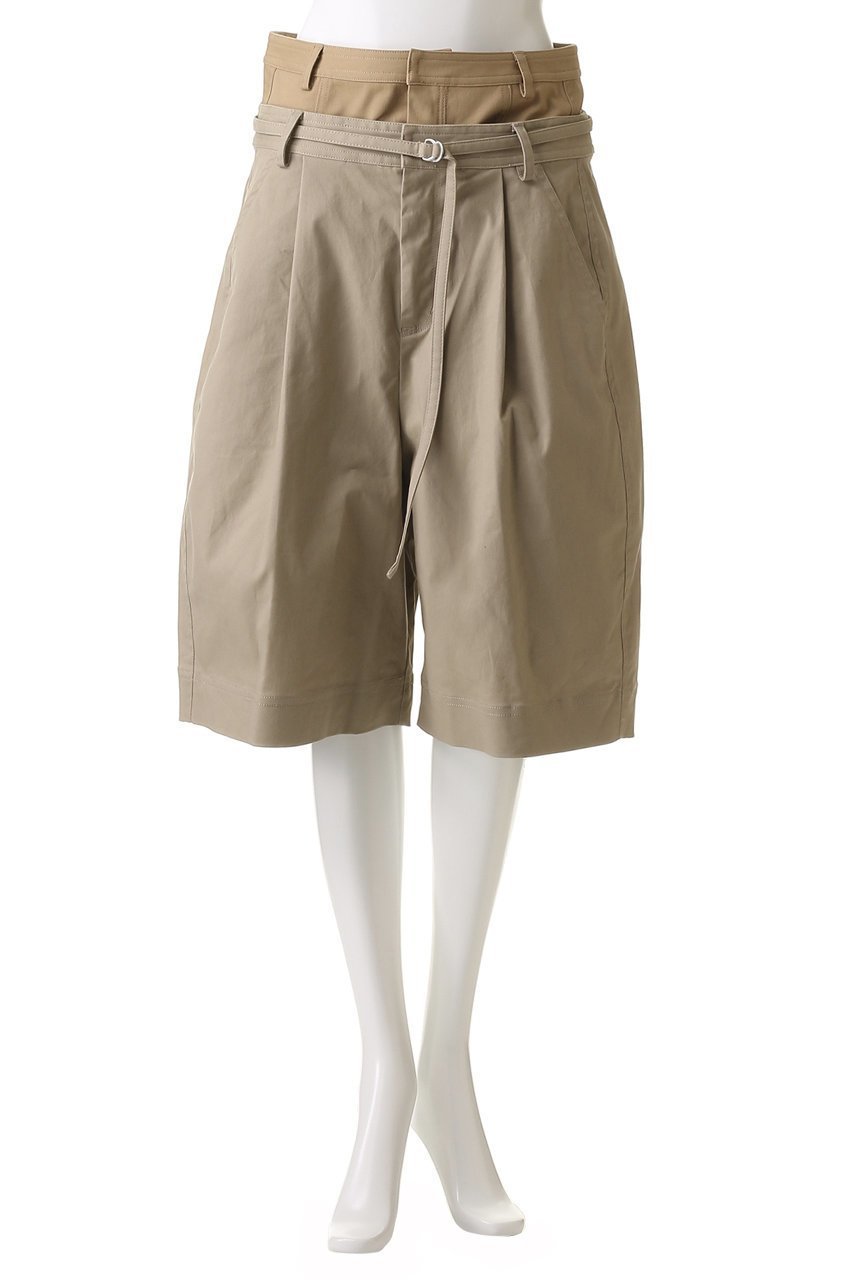 【メゾンスペシャル/MAISON SPECIAL】の2way Double Waist Curve Shorts/2WAYダブルウエストカーブハーフパンツ 人気、トレンドファッション・服の通販 founy(ファニー) 　ファッション　Fashion　レディースファッション　Fashion for Women　パンツ　Pants & Trousers　ショートパンツ・ハーフパンツ　High-Waisted & Relaxed Shorts　シアー　Sheer, See-Through　ショート　Short, Short Length　ストレッチ　Stretch, Stretchy Fabric　タイツ　Tights, Legwear　トレンド　Trend, Trending Now　レース　Lace, Lace Fabric　おすすめ　Recommended / Our Picks　other-4|ID: prp329100004475149 ipo3291000000032025214