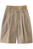 【メゾンスペシャル/MAISON SPECIAL】の2way Double Waist Curve Shorts/2WAYダブルウエストカーブハーフパンツ BGE(ベージュ)|ID: prp329100004475149 ipo3291000000035338922