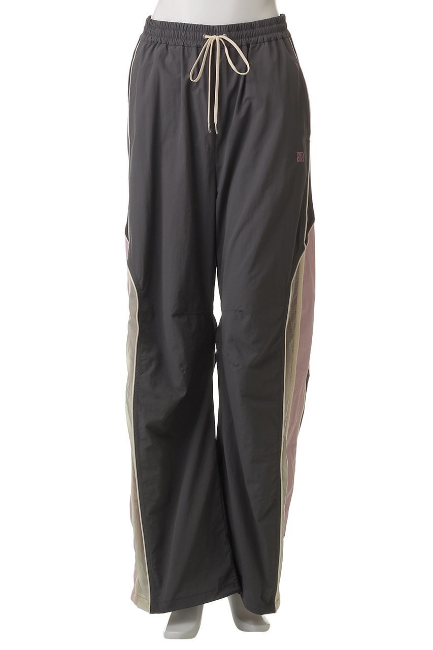【メゾンスペシャル/MAISON SPECIAL】のColor Block Sporty Pants/カラーブロックスポーティーパンツ 人気、トレンドファッション・服の通販 founy(ファニー) 　ファッション　Fashion　レディースファッション　Fashion for Women　パンツ　Pants & Trousers　シアー　Sheer, See-Through　スピンドル　Spindle, Drawcord　セットアップ　Set-Up, Coordinated Outfit　定番　Standard, Basic Item　ブロック　Block, Solid Block Pattern　おすすめ　Recommended / Our Picks　other-2|ID: prp329100004475151 ipo3291000000032790687
