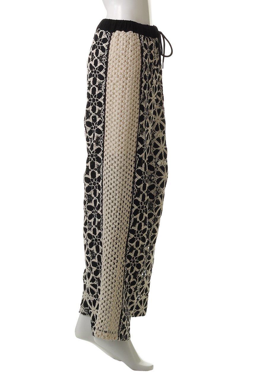 【メゾンスペシャル/MAISON SPECIAL】のMixed Lace Easy Pants/ミックスレースイージーパンツ 人気、トレンドファッション・服の通販 founy(ファニー) 　ファッション　Fashion　レディースファッション　Fashion for Women　パンツ　Pants & Trousers　クロシェ　Crochet, Knitted Lace　シンプル　Simple, Minimal　セットアップ　Set-Up, Coordinated Outfit　レース　Lace, Lace Fabric　再入荷　Restock / Back in Stock　おすすめ　Recommended / Our Picks　夏　Summer　旅行　Travel　other-8|ID: prp329100004475152 ipo3291000000031888240