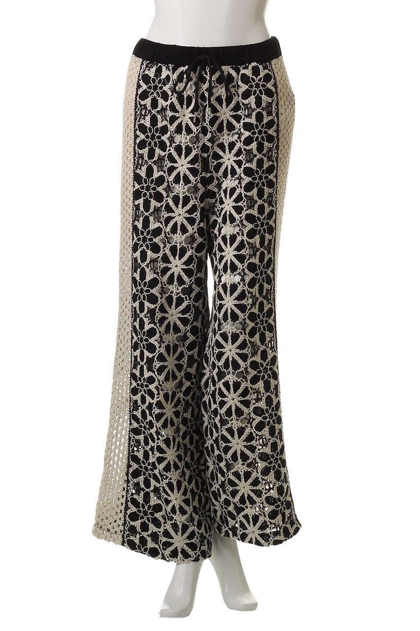 【メゾンスペシャル/MAISON SPECIAL】のMixed Lace Easy Pants/ミックスレースイージーパンツ 人気、トレンドファッション・服の通販 founy(ファニー) 　ファッション　Fashion　レディースファッション　Fashion for Women　パンツ　Pants & Trousers　クロシェ　Crochet, Knitted Lace　シンプル　Simple, Minimal　セットアップ　Set-Up, Coordinated Outfit　レース　Lace, Lace Fabric　おすすめ　Recommended / Our Picks　夏　Summer　旅行　Travel　other-2|ID: prp329100004475152 ipo3291000000035338938