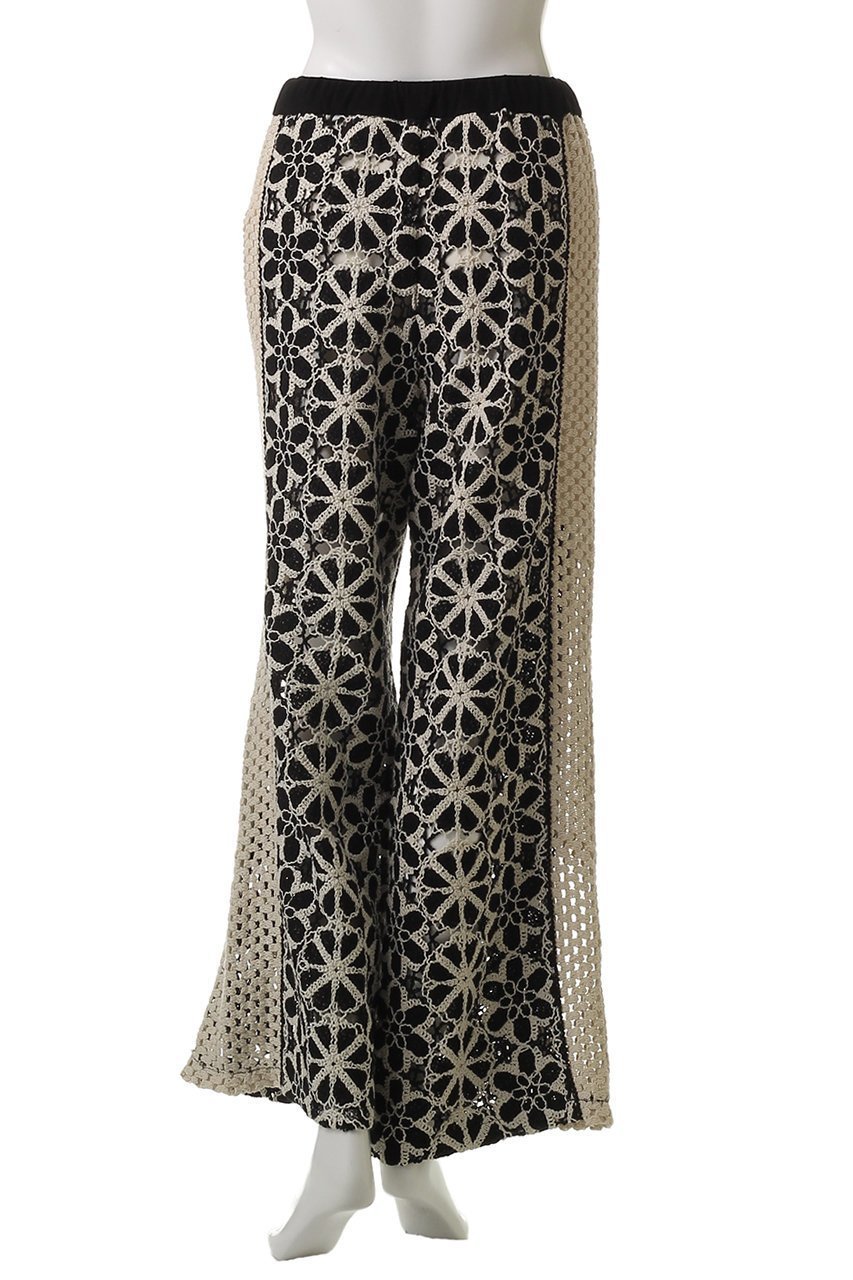 【メゾンスペシャル/MAISON SPECIAL】のMixed Lace Easy Pants/ミックスレースイージーパンツ 人気、トレンドファッション・服の通販 founy(ファニー) 　ファッション　Fashion　レディースファッション　Fashion for Women　パンツ　Pants & Trousers　クロシェ　Crochet, Knitted Lace　シンプル　Simple, Minimal　セットアップ　Set-Up, Coordinated Outfit　レース　Lace, Lace Fabric　おすすめ　Recommended / Our Picks　夏　Summer　旅行　Travel　other-4|ID: prp329100004475152 ipo3291000000036114408