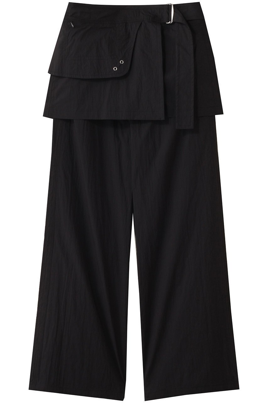 【メゾンスペシャル/MAISON SPECIAL】のTech Skirt Layered Pants/テックスカートパンツ 人気、トレンドファッション・服の通販 founy(ファニー) 　ファッション　Fashion　レディースファッション　Fashion for Women　スカート　Skirts　パンツ　Pants & Trousers　ストレート　Straight, Straight Cut　セパレート　Separate, Two-Piece　ポケット　Pocket, Pocket Detail　ラップ　Wrap, Wrap Design　 other-1|ID: prp329100004475153 ipo3291000000032788211
