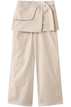 【メゾンスペシャル/MAISON SPECIAL】のTech Skirt Layered Pants/テックスカートパンツ IVR(アイボリー)|ID: prp329100004475153 ipo3291000000036082485