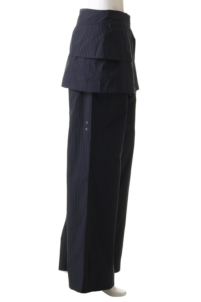 【メゾンスペシャル/MAISON SPECIAL】のTech Skirt Layered Pants/テックスカートパンツ 人気、トレンドファッション・服の通販 founy(ファニー) 　ファッション　Fashion　レディースファッション　Fashion for Women　スカート　Skirts　パンツ　Pants & Trousers　ストレート　Straight, Straight Cut　セパレート　Separate, Two-Piece　ポケット　Pocket, Pocket Detail　ラップ　Wrap, Wrap Design　other-3|ID: prp329100004475153 ipo3291000000036082487
