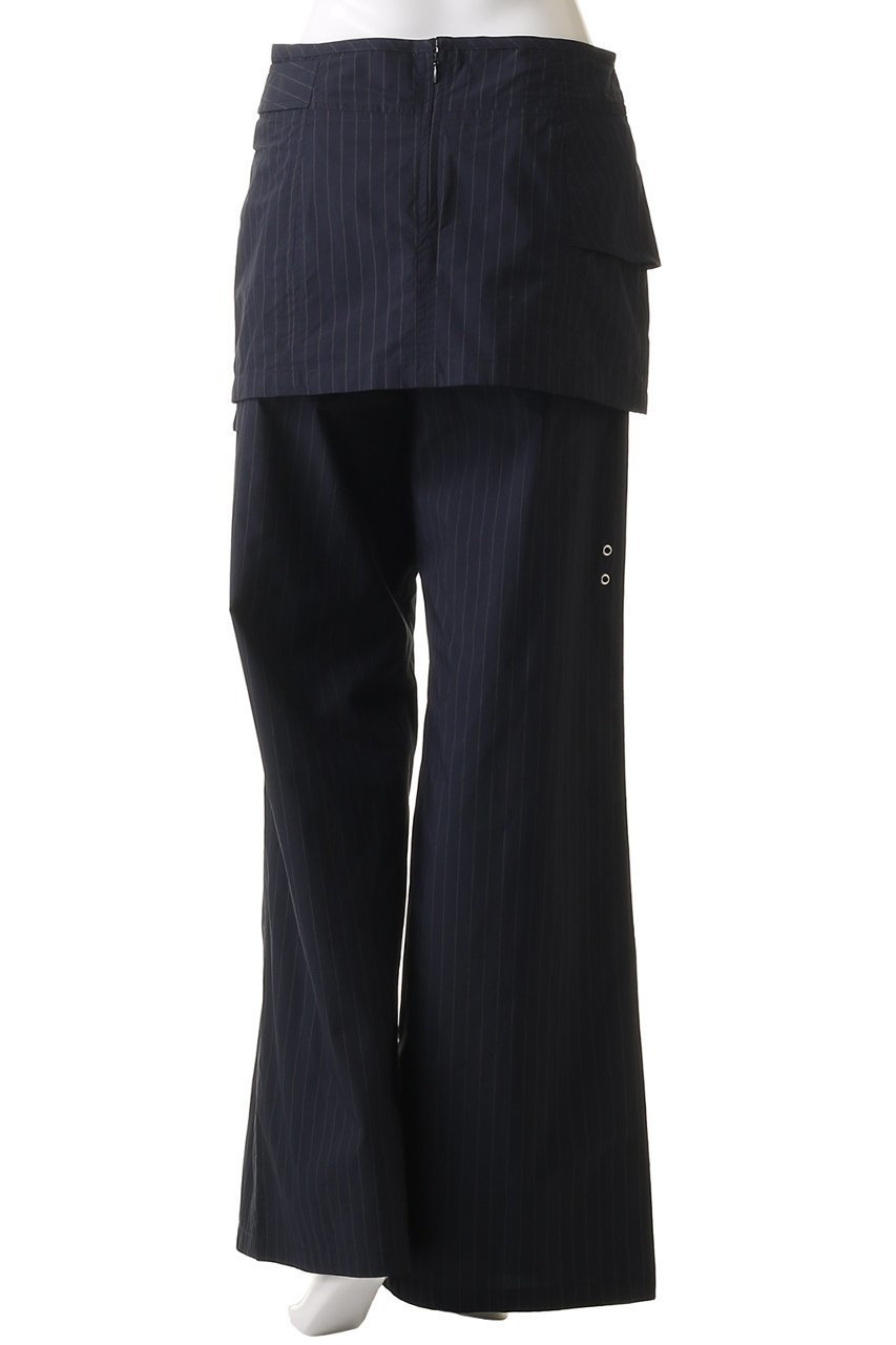 【メゾンスペシャル/MAISON SPECIAL】のTech Skirt Layered Pants/テックスカートパンツ 人気、トレンドファッション・服の通販 founy(ファニー) 　ファッション　Fashion　レディースファッション　Fashion for Women　スカート　Skirts　パンツ　Pants & Trousers　ストレート　Straight, Straight Cut　セパレート　Separate, Two-Piece　ポケット　Pocket, Pocket Detail　ラップ　Wrap, Wrap Design　other-4|ID: prp329100004475153 ipo3291000000036082488