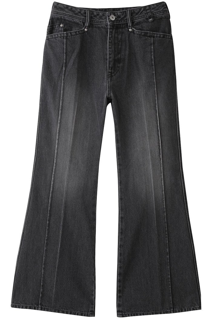 【メゾンスペシャル/MAISON SPECIAL】のLow Waist Semi-Flare Denim Pants/ローウエストセミフレアデニム インテリア・キッズ・メンズ・レディースファッション・服の通販 founy(ファニー) https://founy.com/ ファッション Fashion レディースファッション Fashion for Women パンツ Pants & Trousers デニムパンツ・ジーンズ・美脚デニム Denim Jeans & Pants ウォッシュ Washed Finish ショート Short, Short Length スラックス Slacks, Dress Pants センター Center, Center Line デニム Denim, Jeans Material パターン Pattern, Design Print ポケット Pocket, Pocket Detail |ID: prp329100004475155 ipo3291000000036804609