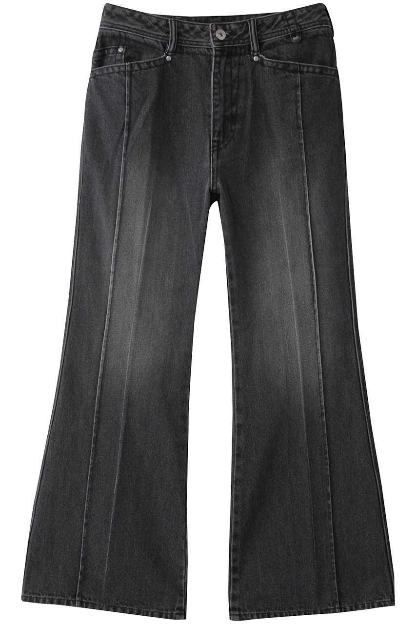 【メゾンスペシャル/MAISON SPECIAL】のLow Waist Semi-Flare Denim Pants/ローウエストセミフレアデニム 人気、トレンドファッション・服の通販 founy(ファニー) 　ファッション　Fashion　レディースファッション　Fashion for Women　パンツ　Pants & Trousers　デニムパンツ・ジーンズ・美脚デニム　Denim Jeans & Pants　ウォッシュ　Washed Finish　ショート　Short, Short Length　スラックス　Slacks, Dress Pants　センター　Center, Center Line　デニム　Denim, Jeans Material　パターン　Pattern, Design Print　ポケット　Pocket, Pocket Detail　 other-1|ID: prp329100004475155 ipo3291000000036804609