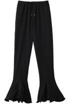 【メゾンスペシャル/MAISON SPECIAL】のRuffle Hem Flare Pants/ラッフルヘムフレアパンツ BLK(ブラック)|ID: prp329100004475158 ipo3291000000032902276