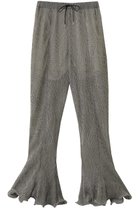 【メゾンスペシャル/MAISON SPECIAL】のRuffle Hem Flare Pants/ラッフルヘムフレアパンツ GRY(グレー)|ID: prp329100004475158 ipo3291000000032902278