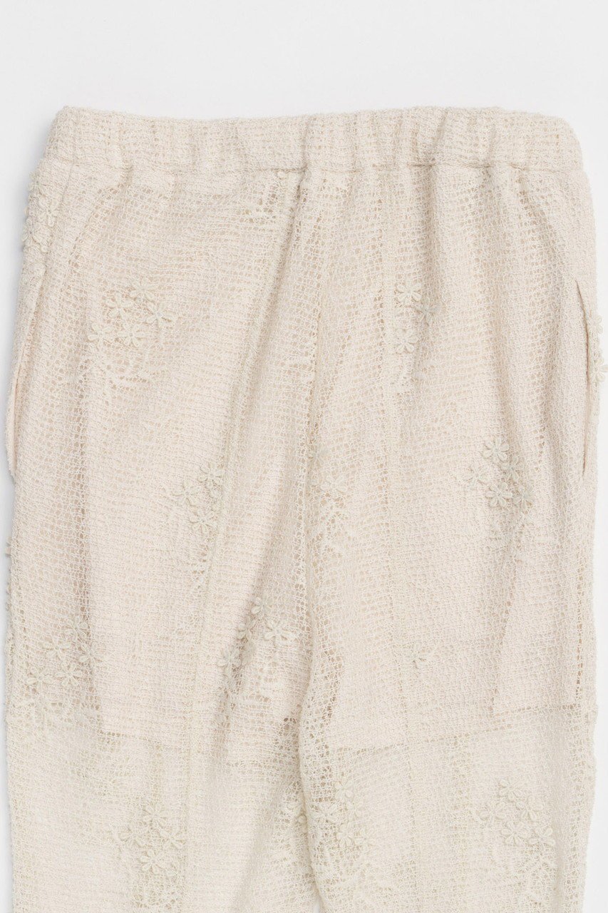 【メゾンスペシャル/MAISON SPECIAL】のRuffle Hem Flare Pants/ラッフルヘムフレアパンツ 人気、トレンドファッション・服の通販 founy(ファニー) 　ファッション　Fashion　レディースファッション　Fashion for Women　パンツ　Pants & Trousers　カットソー　Cut and Sewn Top　シフォン　Chiffon, Lightweight Fabric　フレア　Flare, Flared　プリント　Print, Printed Pattern　メッシュ　Mesh, Net Fabric　モチーフ　Motif, Design Theme　夏　Summer　other-6|ID: prp329100004475158 ipo3291000000035418779