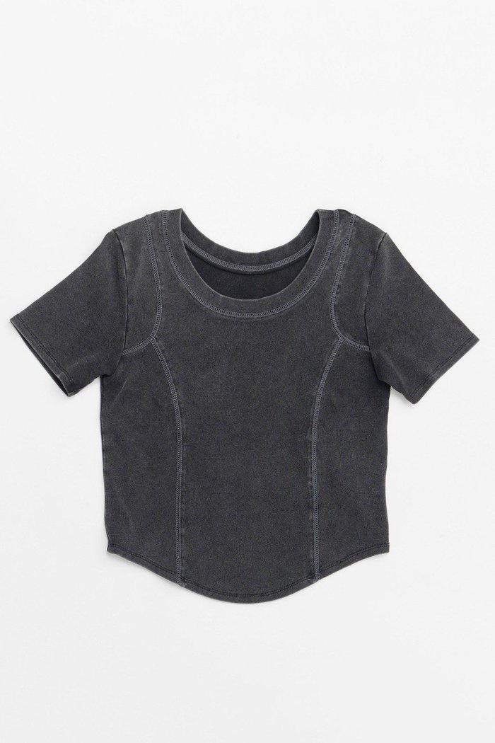 【メゾンスペシャル/MAISON SPECIAL】のBicolor Stitch Compact T-shirt/バイカラーステッチコンパクトTシャツ インテリア・キッズ・メンズ・レディースファッション・服の通販 founy(ファニー) https://founy.com/ ファッション Fashion レディースファッション WOMEN トップス・カットソー Tops/Tshirt シャツ/ブラウス Shirts/Blouses ロング / Tシャツ T-Shirts カットソー Cut and Sewn コンパクト Compact 今季 This Season ショート Short シンプル Simple ストレッチ Stretch スリーブ Sleeve フィット Fit |ID: prp329100004475159 ipo3291000000031550365