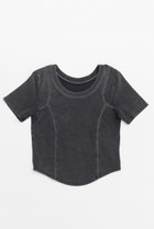 【メゾンスペシャル/MAISON SPECIAL】のBicolor Stitch Compact T-shirt/バイカラーステッチコンパクトTシャツ C.GRY(チャコールグレー)|ID: prp329100004475159 ipo3291000000031550367