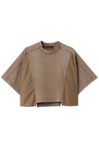 【メゾンスペシャル/MAISON SPECIAL】のDocking Crash Short T-shirt/ドッキングクラッシュショートTシャツ CML(キャメル)|ID: prp329100004475161 ipo3291000000035891522