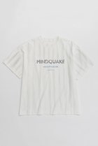 【メゾンスペシャル/MAISON SPECIAL】のMINDQUAKE Logo Oversized T-shirt/MINDQUAKEロゴオーバーTシャツ L.GRY(ライトグレー)|ID: prp329100004475163 ipo3291000000031550465
