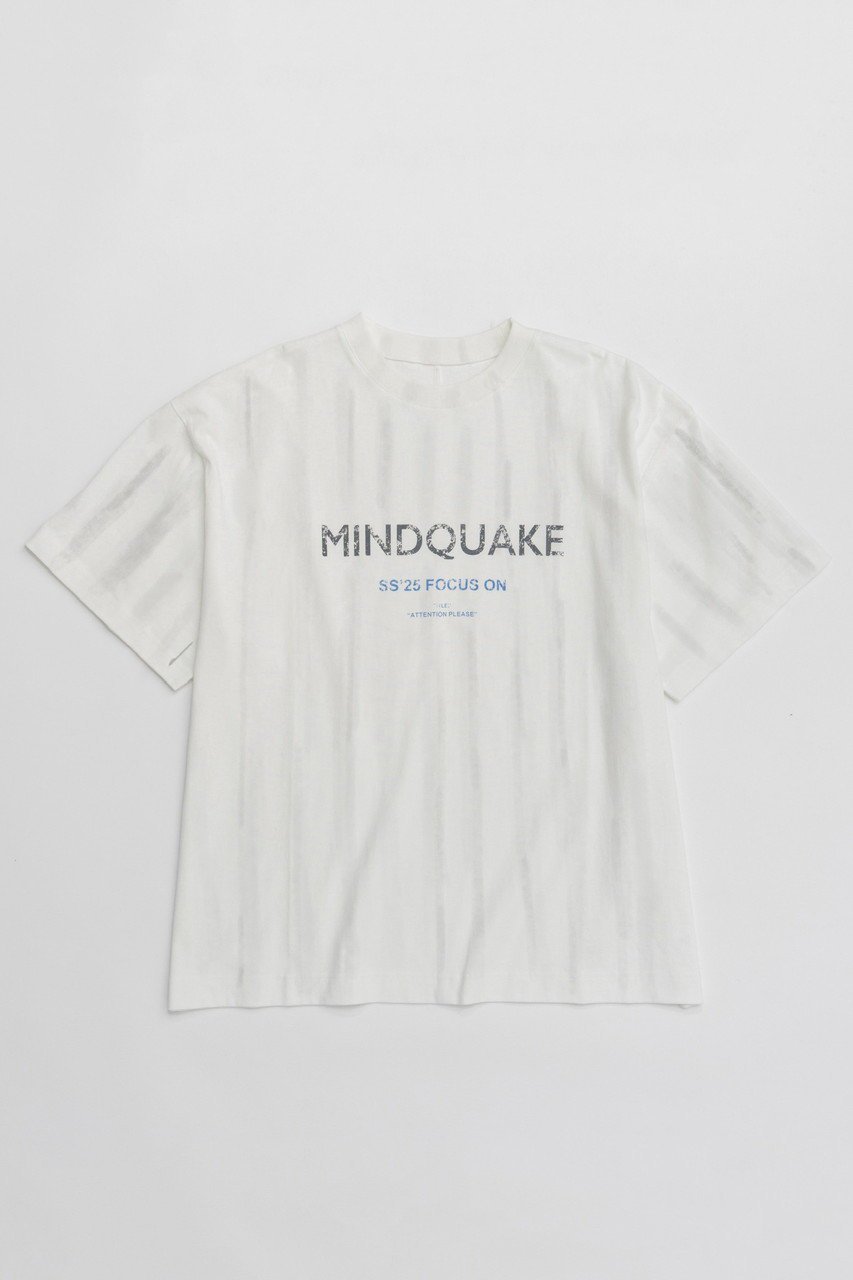 【メゾンスペシャル/MAISON SPECIAL】のMINDQUAKE Logo Oversized T-shirt/MINDQUAKEロゴオーバーTシャツ インテリア・キッズ・メンズ・レディースファッション・服の通販 founy(ファニー) 　ファッション　Fashion　レディースファッション　WOMEN　トップス・カットソー　Tops/Tshirt　シャツ/ブラウス　Shirts/Blouses　ロング / Tシャツ　T-Shirts　カットソー　Cut and Sewn　ヴィンテージ　Vintage　ショート　Short　シンプル　Simple　スリーブ　Sleeve　トレンド　Trend　ボーダー　Border　リラックス　Relax　レース　Race　再入荷　Restock/Back In Stock/Re Arrival　L.GRY(ライトグレー)|ID: prp329100004475163 ipo3291000000031550465
