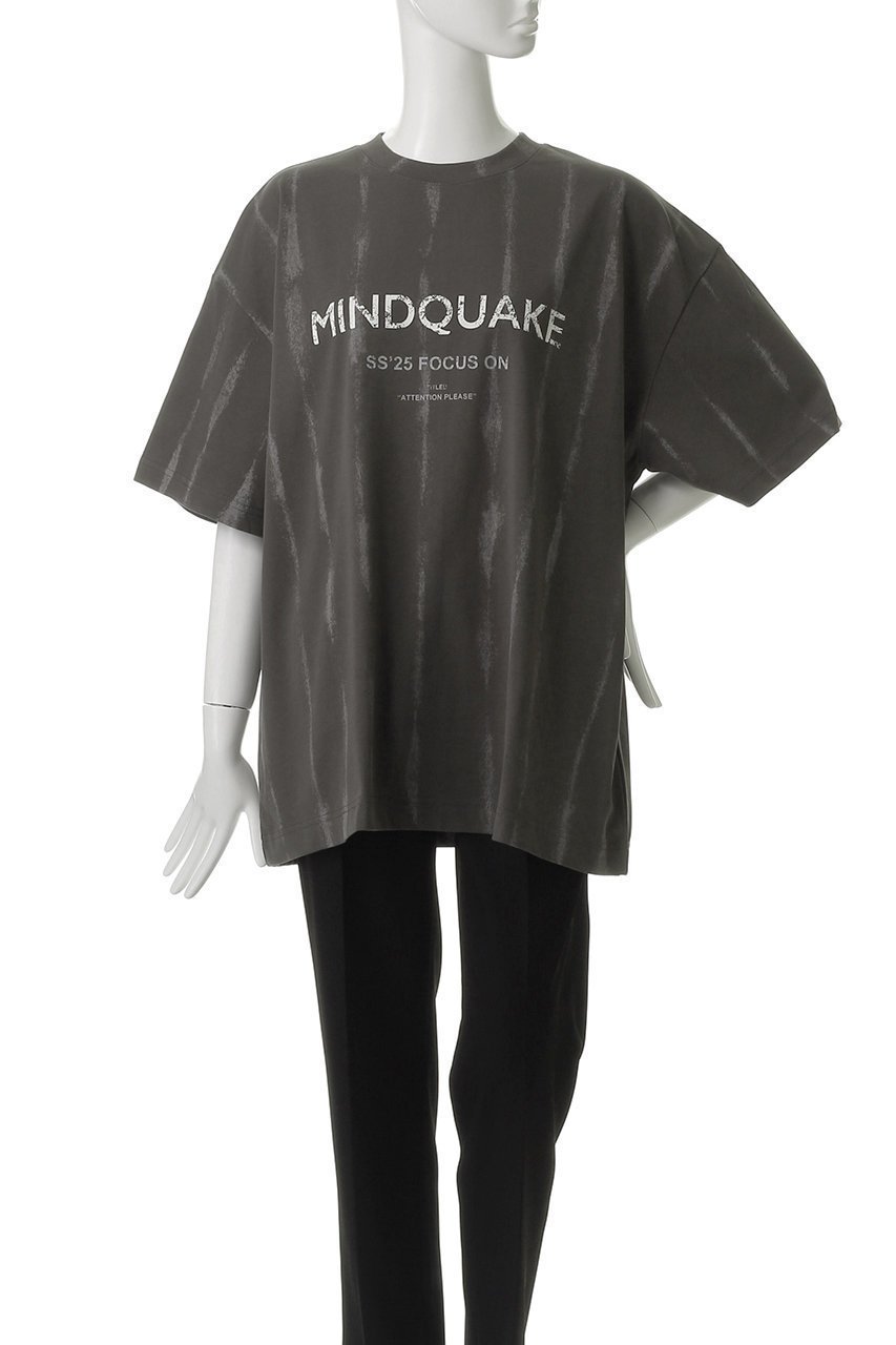 【メゾンスペシャル/MAISON SPECIAL】のMINDQUAKE Logo Oversized T-shirt/MINDQUAKEロゴオーバーTシャツ 人気、トレンドファッション・服の通販 founy(ファニー) 　ファッション　Fashion　レディースファッション　Fashion for Women　トップス・カットソー　Cut & Sew Tops　シャツ・ブラウス・オフィスカジュアル　Elegant Blouses & Button-Ups　ロングTシャツ・Tシャツ　Longline T-Shirts & Tees　カットソー・ベーシックTシャツ　Cut-and-Sewn Tops / Stretch Tees & Basics　ヴィンテージ　Vintage Style　ショート　Short, Short Length　シンプル　Simple, Minimal　スリーブ　Sleeve, Long Sleeve / Short Sleeve　トレンド　Trend, Trending Now　ボーダー　Border, Stripe　リラックス　Relax, Relaxed Fit　レース　Lace, Lace Fabric　other-2|ID: prp329100004475163 ipo3291000000032810967