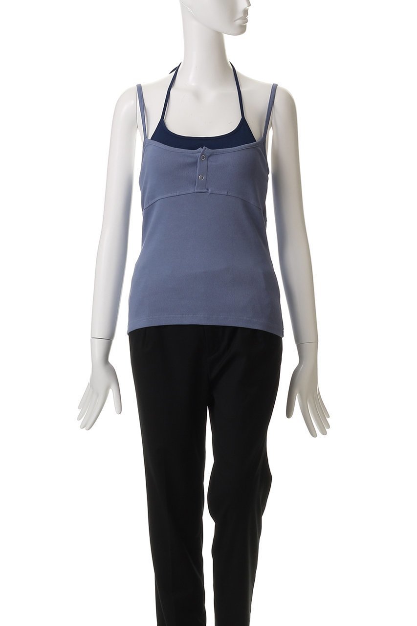 【メゾンスペシャル/MAISON SPECIAL】のHenley Neck Layered Camisole/ヘンリーネックレイヤードキャミソール 人気、トレンドファッション・服の通販 founy(ファニー) 　ファッション　Fashion　レディースファッション　Fashion for Women　トップス・カットソー　Cut & Sew Tops　キャミソール&ノースリーブ　Camisoles & Sleeveless Tops　シャツ・ブラウス・オフィスカジュアル　Elegant Blouses & Button-Ups　ロングTシャツ・Tシャツ　Longline T-Shirts & Tees　カットソー・ベーシックTシャツ　Cut-and-Sewn Tops / Stretch Tees & Basics　カットソー　Cut and Sewn Top　キャミソール　Camisole, Spaghetti Strap Top　タンク　Tank Top, Sleeveless Top　タートルネック　Turtleneck, High Neck　トレンド　Trend, Trending Now　フィット　Fit, Slim Fit　フェミニン　Feminine, Girly　other-2|ID: prp329100004475165 ipo3291000000036057565