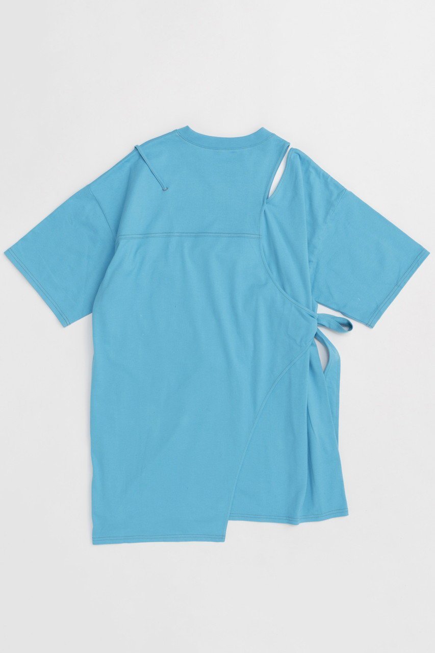 【メゾンスペシャル/MAISON SPECIAL】のCutting Oversized T-shirt/カッティングオーバーTシャツ 人気、トレンドファッション・服の通販 founy(ファニー) 　ファッション　Fashion　レディースファッション　WOMEN　トップス・カットソー　Tops/Tshirt　シャツ/ブラウス　Shirts/Blouses　ロング / Tシャツ　T-Shirts　カットソー　Cut and Sewn　カッティング　Cutting　カットソー　Cut And Sew　ショート　Short　スリーブ　Sleeve　リボン　Ribbon　おすすめ　Recommend　other-6|ID: prp329100004475166 ipo3291000000031550546