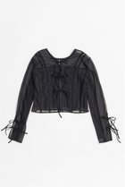 【メゾンスペシャル/MAISON SPECIAL】のReversible Sheer Cardigan/リバーシブルシアーカーディガン C.GRY(チャコールグレー)|ID: prp329100004475167 ipo3291000000031550559