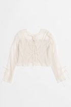 【メゾンスペシャル/MAISON SPECIAL】のReversible Sheer Cardigan/リバーシブルシアーカーディガン WHT(ホワイト)|ID: prp329100004475167 ipo3291000000031550563