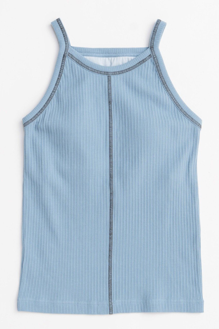 【メゾンスペシャル/MAISON SPECIAL】のCup In American Sleeve Tank Top/カップインアメスリタンクトップ インテリア・キッズ・メンズ・レディースファッション・服の通販 founy(ファニー) 　ファッション　Fashion　レディースファッション　WOMEN　トップス・カットソー　Tops/Tshirt　キャミソール / ノースリーブ　No Sleeves　シャツ/ブラウス　Shirts/Blouses　ロング / Tシャツ　T-Shirts　カットソー　Cut and Sewn　カットソー　Cut And Sew　キャミソール　Camisole　シンプル　Simple　タンク　Tank　フィット　Fit　ワンポイント　One Point　BLU(ブルー)|ID: prp329100004475168 ipo3291000000031550594