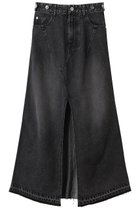【メゾンスペシャル/MAISON SPECIAL】の2way Waist Slit Maxi Denim Skirt/2WAYウエストスリットマキシデニムスカート BLK(ブラック)|ID: prp329100004475169 ipo3291000000032845562
