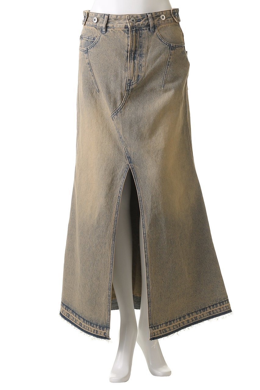 【メゾンスペシャル/MAISON SPECIAL】の2way Waist Slit Maxi Denim Skirt/2WAYウエストスリットマキシデニムスカート 人気、トレンドファッション・服の通販 founy(ファニー) 　ファッション　Fashion　レディースファッション　Fashion for Women　スカート　Skirts　デニムスカート・カジュアルスカート　Denim Skirts　ロングスカート　Long Skirts / Maxi & Midi Skirts　ウォッシュ　Washed Finish　スリット　Slit, Slit Detail　デニム　Denim, Jeans Material　フロント　Front, Front Design　ロング　Long, Long-Length　夏　Summer　other-2|ID: prp329100004475169 ipo3291000000032845583