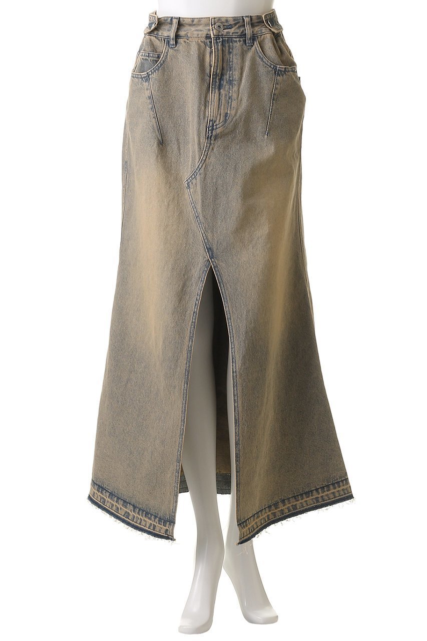 【メゾンスペシャル/MAISON SPECIAL】の2way Waist Slit Maxi Denim Skirt/2WAYウエストスリットマキシデニムスカート 人気、トレンドファッション・服の通販 founy(ファニー) 　ファッション　Fashion　レディースファッション　Fashion for Women　スカート　Skirts　デニムスカート・カジュアルスカート　Denim Skirts　ロングスカート　Long Skirts / Maxi & Midi Skirts　ウォッシュ　Washed Finish　スリット　Slit, Slit Detail　デニム　Denim, Jeans Material　フロント　Front, Front Design　ロング　Long, Long-Length　夏　Summer　other-7|ID: prp329100004475169 ipo3291000000035880312