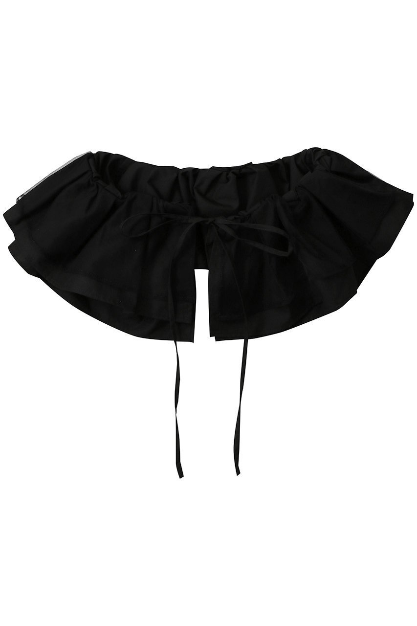 【メゾンスペシャル/MAISON SPECIAL】のMultiway Tulle Layered Collar/マルチウェイチュールレイヤードカラー インテリア・キッズ・メンズ・レディースファッション・服の通販 founy(ファニー) 　ファッション　Fashion　レディースファッション　Fashion for Women　レイングッズ・傘・晴雨兼用傘　Umbrellas & Rain Gear　傘　Umbrella, Parasol　ダブル　Double, Double-Breasted　チューブ　Tube, Tube Top　チュール　Tulip, Tulip Motif　時計　Watch, Wristwatch　ハンカチ　Handkerchief, Hanky　リバーシブル　Reversible, Two-Sided　おすすめ　Recommended / Our Picks　BLK(ブラック)|ID: prp329100004475171 ipo3291000000032801565