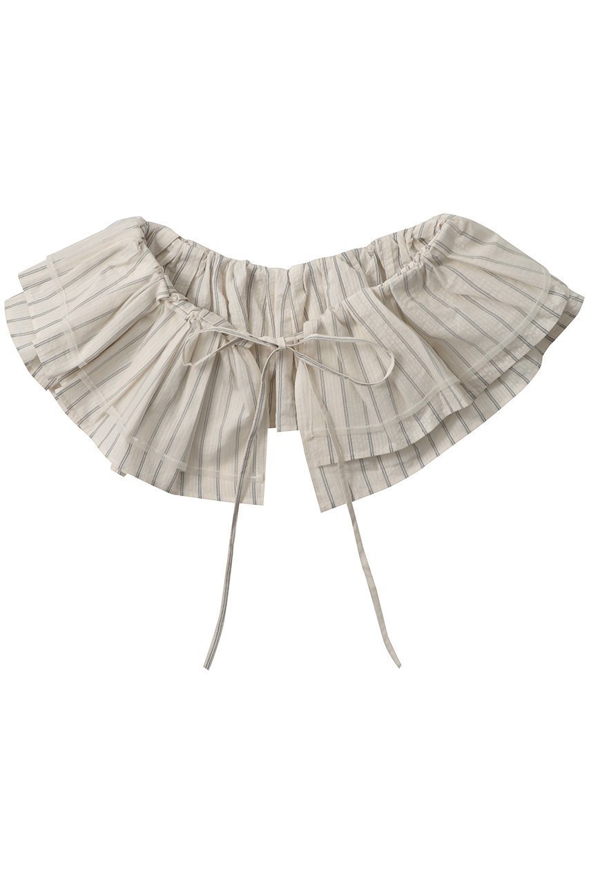 【メゾンスペシャル/MAISON SPECIAL】のMultiway Tulle Layered Collar/マルチウェイチュールレイヤードカラー インテリア・キッズ・メンズ・レディースファッション・服の通販 founy(ファニー) 　ファッション　Fashion　レディースファッション　Fashion for Women　レイングッズ・傘・晴雨兼用傘　Umbrellas & Rain Gear　傘　Umbrella, Parasol　ダブル　Double, Double-Breasted　チューブ　Tube, Tube Top　チュール　Tulip, Tulip Motif　時計　Watch, Wristwatch　ハンカチ　Handkerchief, Hanky　リバーシブル　Reversible, Two-Sided　おすすめ　Recommended / Our Picks　BGE(ベージュ)|ID: prp329100004475171 ipo3291000000032801568