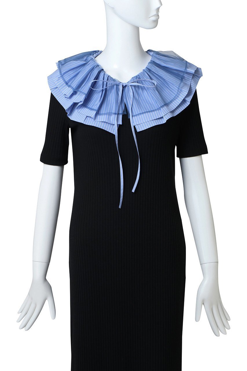 【メゾンスペシャル/MAISON SPECIAL】のMultiway Tulle Layered Collar/マルチウェイチュールレイヤードカラー 人気、トレンドファッション・服の通販 founy(ファニー) 　ファッション　Fashion　レディースファッション　Fashion for Women　レイングッズ・傘・晴雨兼用傘　Umbrellas & Rain Gear　傘　Umbrella, Parasol　ダブル　Double, Double-Breasted　チューブ　Tube, Tube Top　チュール　Tulip, Tulip Motif　時計　Watch, Wristwatch　ハンカチ　Handkerchief, Hanky　リバーシブル　Reversible, Two-Sided　おすすめ　Recommended / Our Picks　other-3|ID: prp329100004475171 ipo3291000000032801570