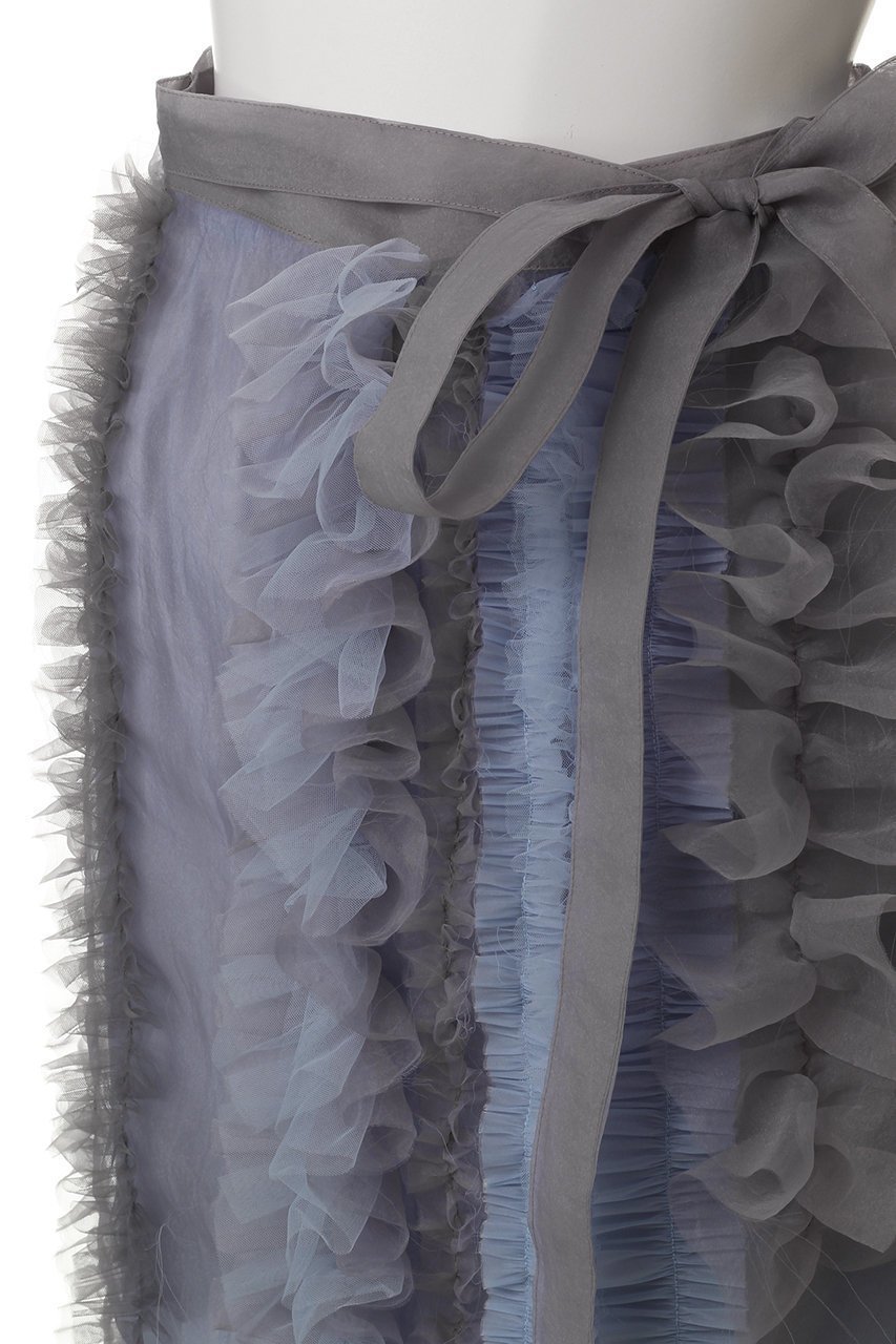 【メゾンスペシャル/MAISON SPECIAL】のSheer Ruffle Skirt/シアーフリルスカート 人気、トレンドファッション・服の通販 founy(ファニー) 　ファッション　Fashion　レディースファッション　WOMEN　スカート　Skirt　ロングスカート　Long Skirt　インナー　Inner　オーガンジー　Organdy　シンプル　Simple　チュール　Tulle　フェミニン　Feminine　フリル　Frills　ランダム　Random　ロング　Long　エレガント 上品　Elegant　other-5|ID: prp329100004475172 ipo3291000000032272957